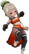Magnolia Arch as a Monk in Bravely Second: End Layer.