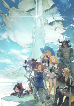 Parai featured in artwork for The Crystal of Time: Ch. 1.