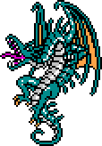 Bahamut sprite for Aura (NES).