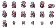 Set of Quina's sprites.