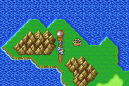 Walse Meteorite on the World Map (GBA).