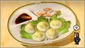 Пельмени с печенью омара