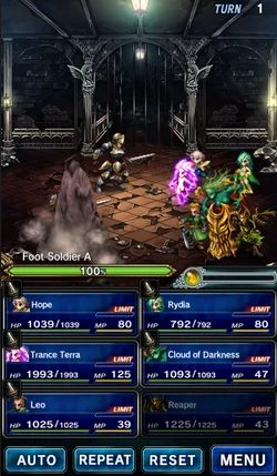 Final Fantasy Brave Exvius.