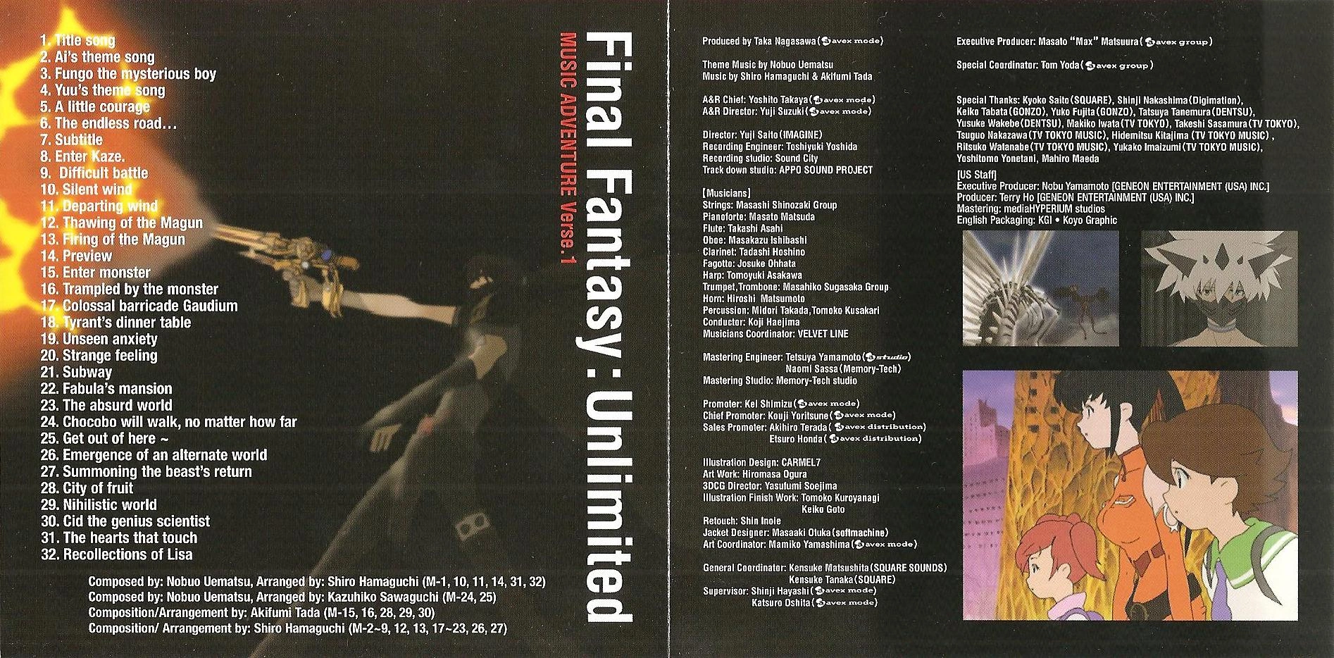 Final Fantasy: Unlimited Music Adventure Verse.1 | Wiki Final