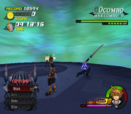 Cross-Slash in Kingdom Hearts II.