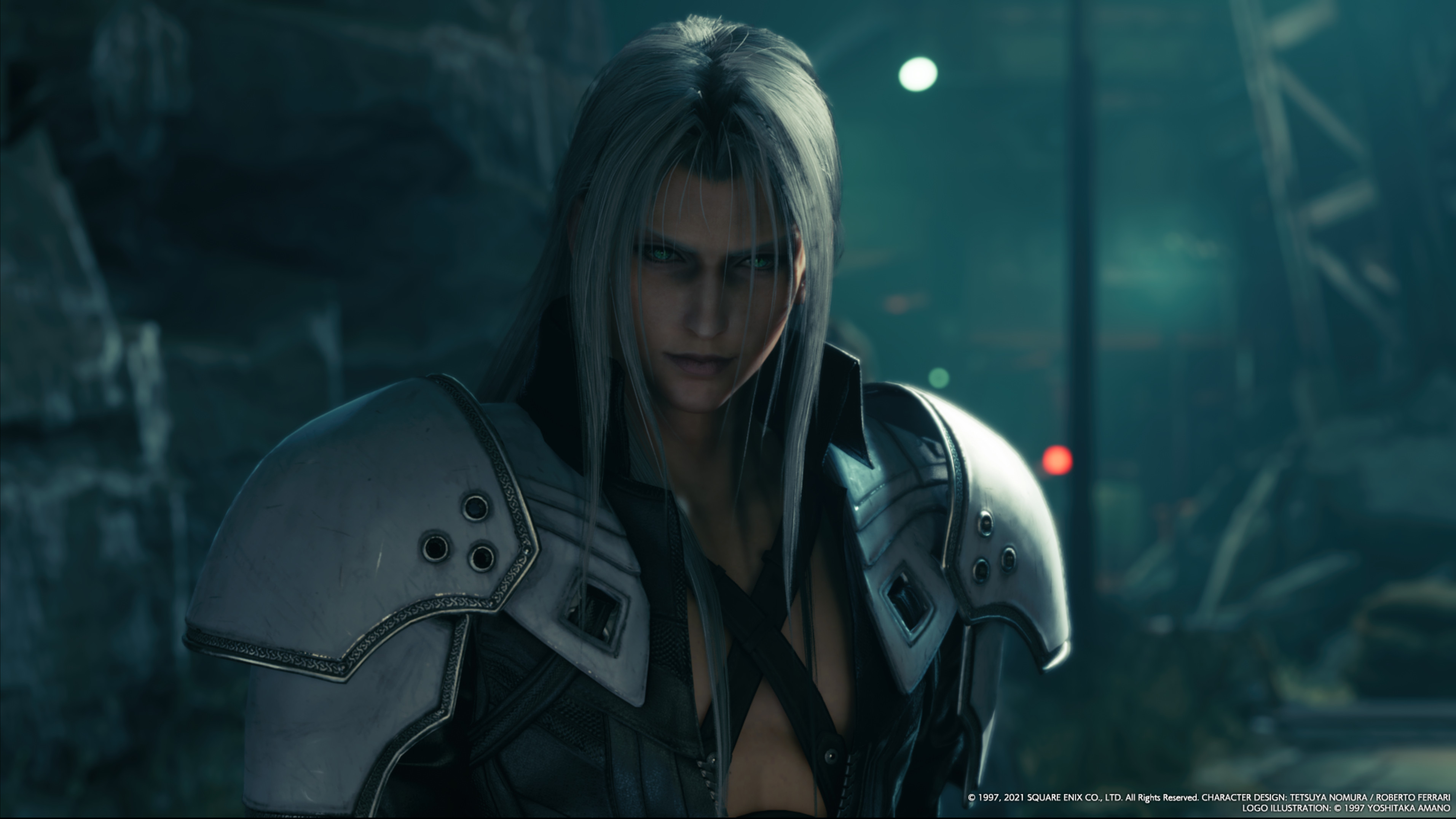 cloud and sephiroth