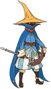 Hume Black Mage in Final Fantasy Tactics A2: Grimoire of the Rift.