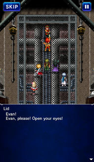 FFBE Lid and Evan fight