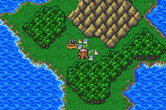 Agart on the World Map (GBA).