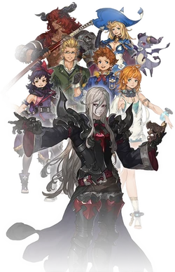 Parai featured in artwork for The Crystal of Time: Ch. 7.