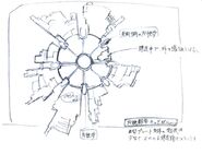 Plate concept art for Final Fantasy VII.