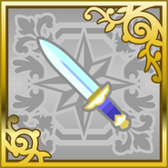 Crystal Knife in Final Fantasy Airborne Brigade (SR).