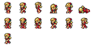 Set of Ursula's sprites.