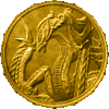 Gold Kukulcan Coin