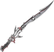 Blazefire Saber in Lightning Returns: Final Fantasy XIII.