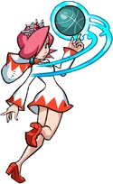 The White Mage from Mario Hoops 3-on-3.