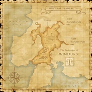 The map of West Sarutabaruta.