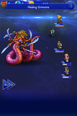 FFRK Summoning a Roaming Warrior