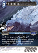 Cagnazzo [3-130R] Opus series card.