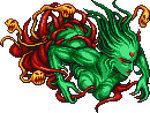 Cloud of Darkness from FFIII Pixel Remaster battle sprite