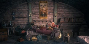 The completed Wall of Memories.