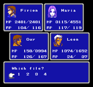 FFII NES Save Menu.png (2 KB) Save menu (NES).