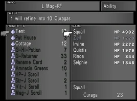 L Mag-RF from FFVIII Remastered