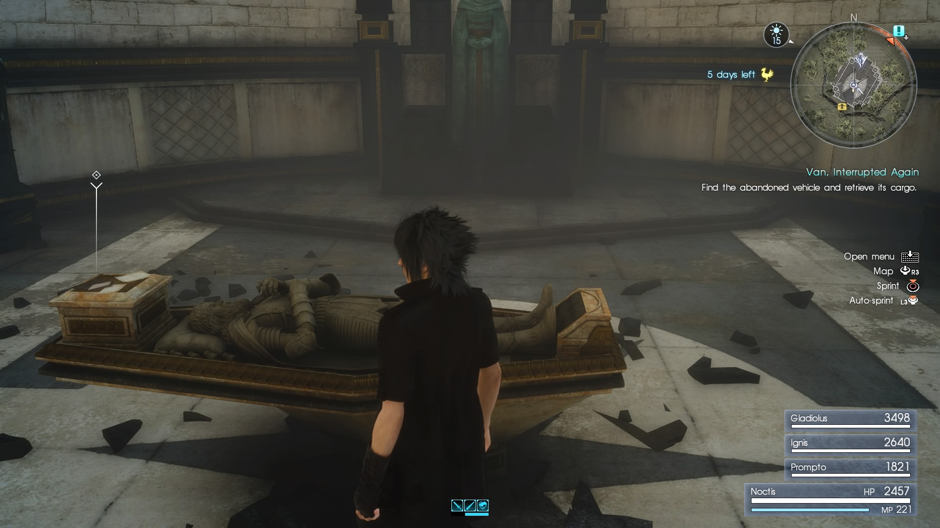 tomb of the just ffxv
