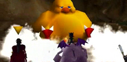 Fat Chocobo through Toy Box in Final Fantasy VII.