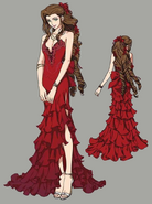 Aerith dress 3 from FFVII Remake concept art