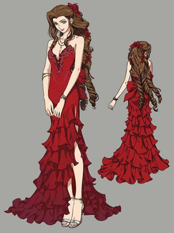 aerith final fantasy dress