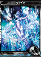 Shiva's card in Lord of Vermilion Arena.