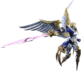 Agrias from FFXIV render