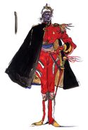 Amano artwork of Baigan.