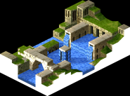 Eagrose Castle's citadel, as shown in cutscenes.