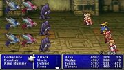 FF1 batalha no PSP