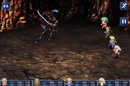FFVI IOS Ninja.png (1.14 MB) Battling a Ninja in the iOS version.