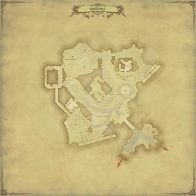 Idyllshire map from FFXIV