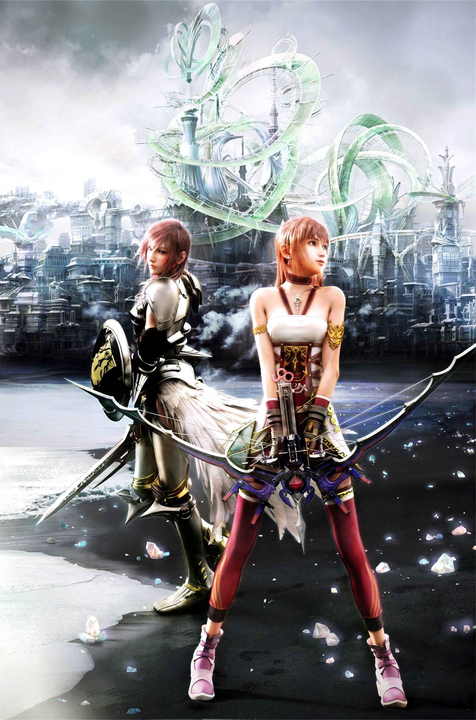 The Final Fantasy XIII-2 Prada images: reality vs fantasy