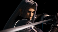 Promotional art of Sephiroth (arcade).