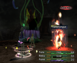 FFX-2 Flametongue Activated