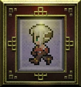 Arciela depicted in the "Princess Board" furnishing.