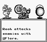 Flare Magic Book in Final Fantasy Legend II.