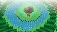 Mount Gulg, as seen in the World Map (PSP).