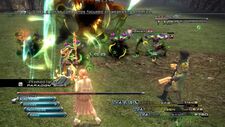 Vanille using Poisonga in Final Fantasy XIII.