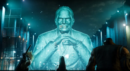 President Shinra Hologram in FFVII Remake
