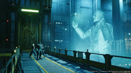 President Shinra Hologram in FFVII Remake