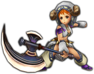 A Beastmaster in Final Fantasy Explorers.