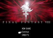 FFVIII Remastered title screen