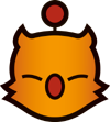 FINAL FANTASY Through the Ages set (FCA) expansion symbol, featuring the face of a moogle.